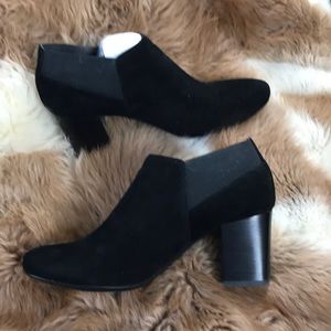 Vaneli Jonele Black Ecco Suede Women’s Shoes